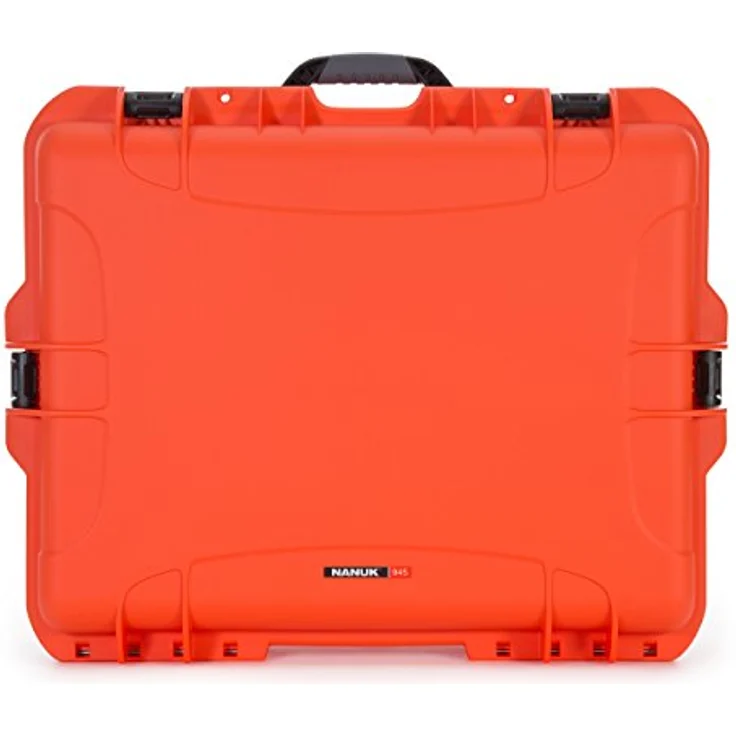 Nanuk 945 Wasserdichter Hartschalenkoffer - Orange, PowerClaw Verriegelungssystem, IP67 Wasserdicht, Schlagfester NK-7-Kunststoff – Bild 1