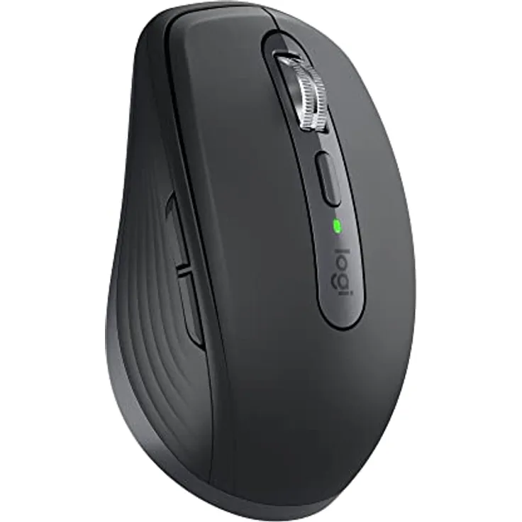 Logitech MX Anywhere 3S for Business – Kabellose Maus für Unternehmen, für Windows/Mac/Chrome/Linux, Bluetooth, leise Klicks, sicheres Logi Bolt, kompakt, 8K DPI, MagSpeed Scrollen - Graphit