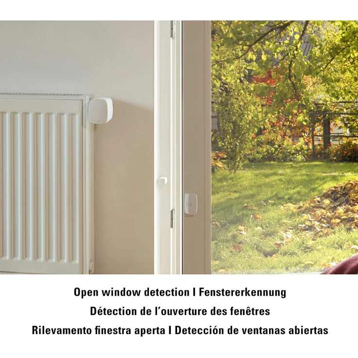 Eve Door & Window - Smarter Kontaktsensor für Türen/Fenster, Bluetooth, Thread, Mitteilungen (offen/zu), automatische Aktivierung von Geräten & Szenen, Apple HomeKit, keine Bridge, weiß – Bild 7
