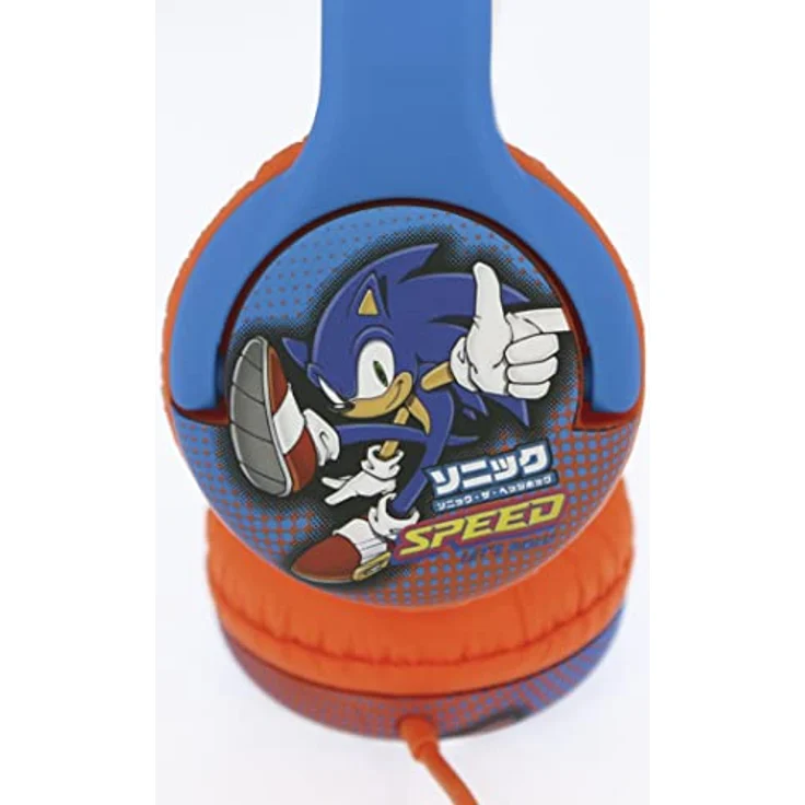 OTL Technologies SH0911 Kids Wired Headphones - Sonic The Hedgehog Kids Blue – Bild 4