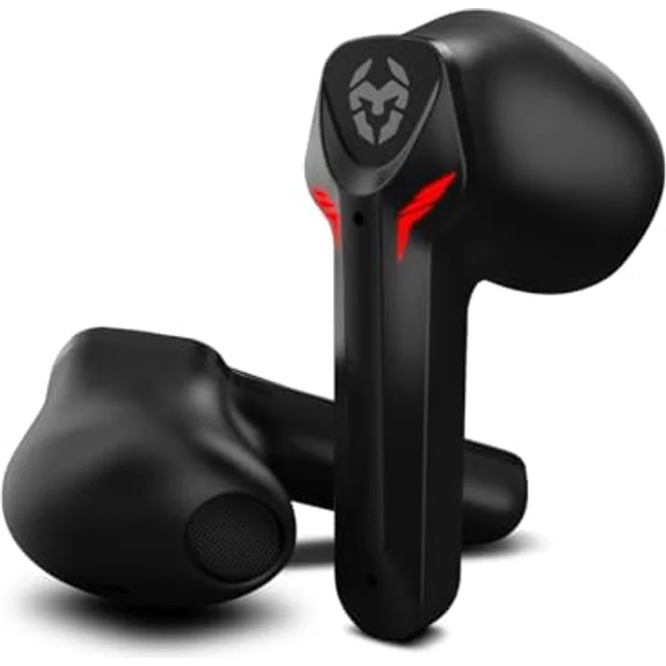 KROM KALL - Stereo-In-Ear-Gaming-Kopfhörer, Bluetooth 5.3, Schwarz – Bild 2