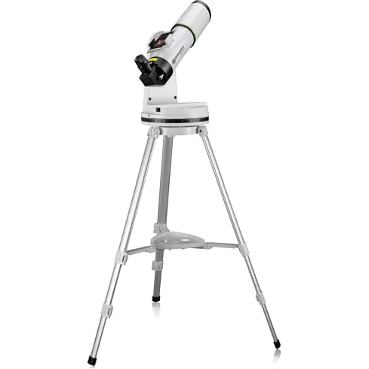 Bresser PushTo AR-80/400, Smart Teleskop mit 80mm Objektiv, 400mm Brennweite, Bluetooth, Feld-Dreibeinstativ und Smartphone-Adapter – Bild 5