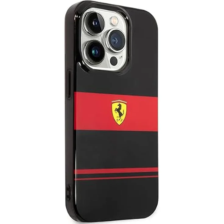 Ferrari FEHMP14XUCOK Hülle für iPhone 14 Pro Max 6.7", Hartschalenkoffer aus TPU/PC, Schwarz – Bild 4
