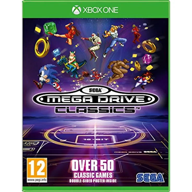 SEGA Mega Drive Classics Xbox One, über 50 Retro-Favoriten in einem Paket, Online-Multiplayer-Funktionalität