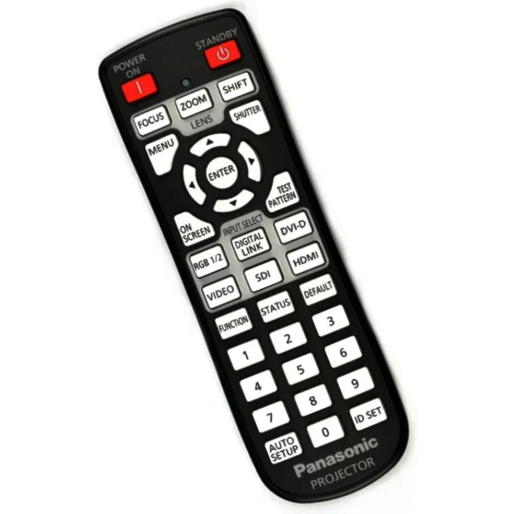 PANASONIC Fernbedienung N2QAYA000060, original Ersatzfernbedienung für Projektoren, sofort einsatzbereit