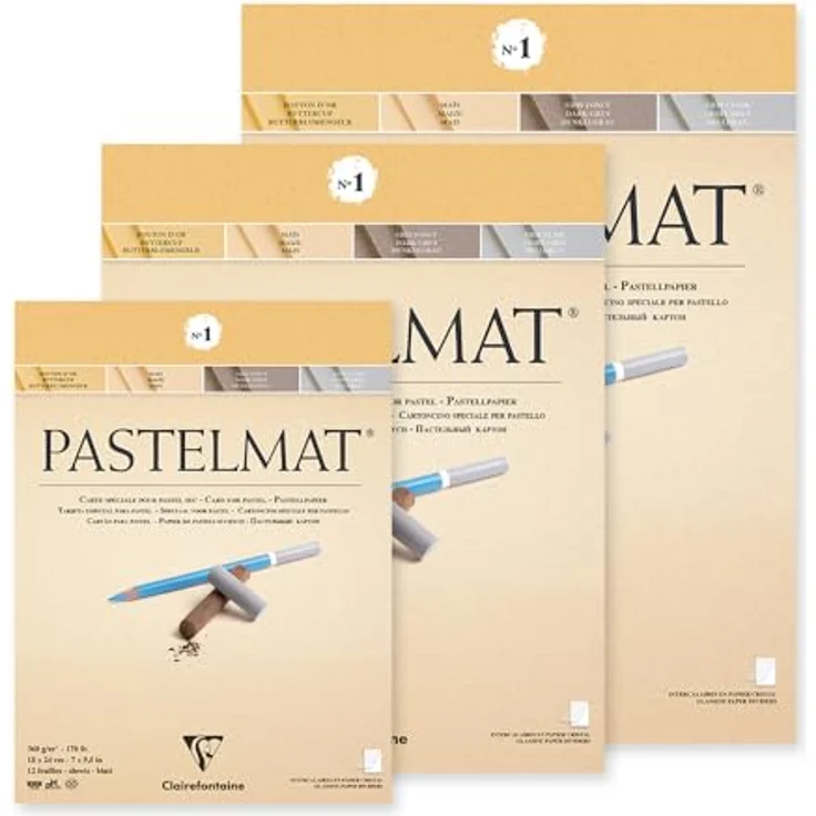 Clairefontaine, Kopierpapier, Pastelmat (360 g/m², 12 x, B3) – Bild 3