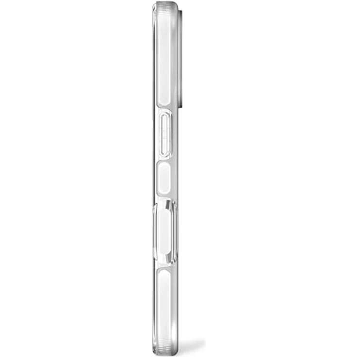Decoded Transparent Clear Case für iPhone 17, 100% recyceltes Material, Anti-Vergilbung, MagSafe-kompatibel, 4 Meter DropTec Schutz, kratzfest, Frosted Weiß – Bild 5