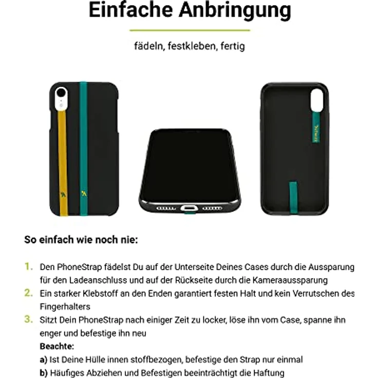 Artwizz PhoneStrap for your Smartphone Case, rose/pink (2572-2850) – Bild 5