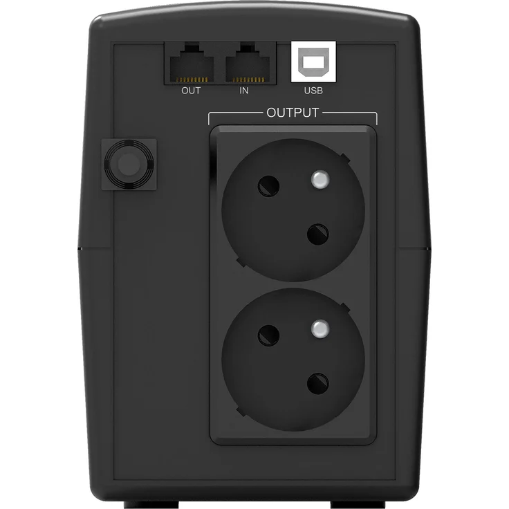 Powerwalker VI 1000 STL, Line-Interaktive USV mit 1000 VA und 600 W, kompaktes Design, LCD-Display und USB-Anschluss – Bild 1