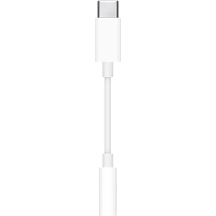 Apple MW2Q3ZM/A, Audio-Kabel USB-C auf 3.5mm, männlich/weiblich, Weiß – Bild 1