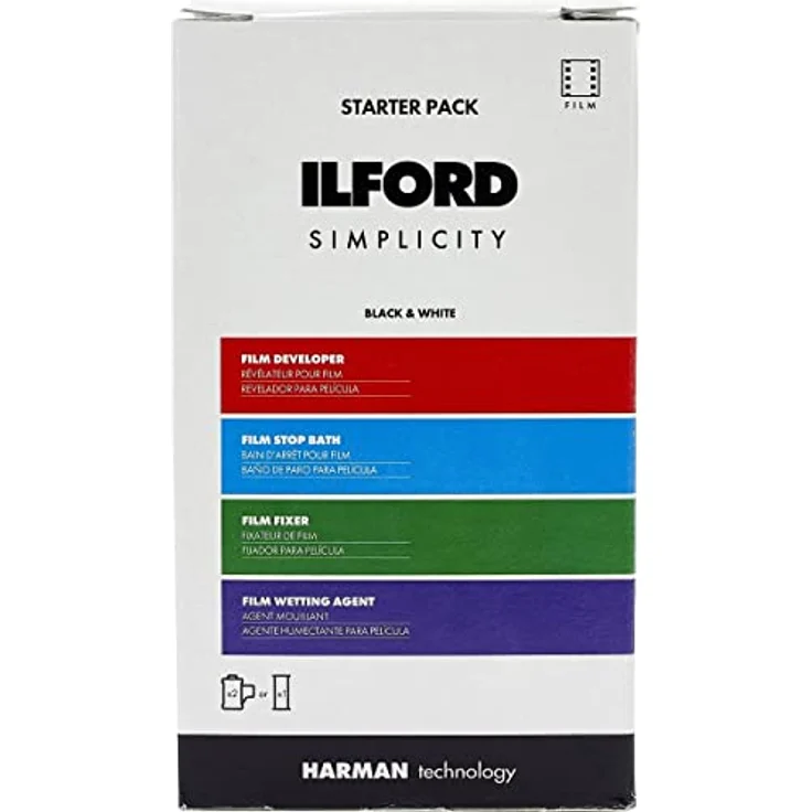 Ilford Simplicity Starter Kit Fotochemie zur SW-Filmentwicklung (2xKB oder 1xRF) – Bild 3