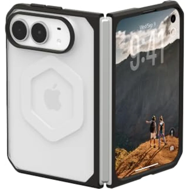 Urban Armor Gear Mouve MagSafe Case für iPhone Duo, transparent, stoßfest und mit integrierter MagSafe-Technologie – Bild 3