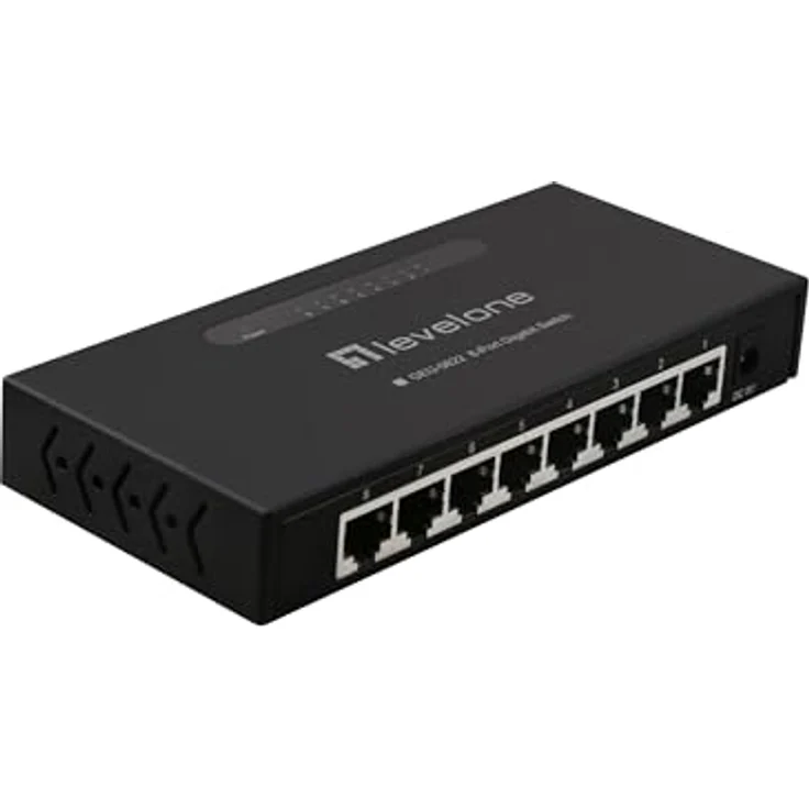 Level One GEU-0822 8-Port Gigabit Ethernet Switch – Bild 2