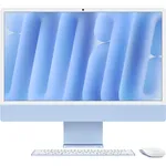 Apple iMac 24'' M4, All-in-One-PC mit 8-Core CPU, 8-Core GPU, 16GB RAM, 256GB SSD, Blau, inkl. Magic Mouse und Keyboard