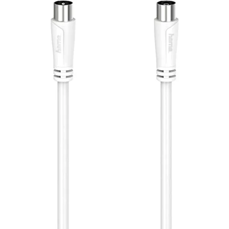 Hama Antennenkabel 00205051, 20 m, Koaxial, Weiß, Versandkostenfrei