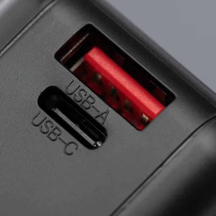 Forcell USB Ladegerät 45 W, Dual USB-C mit Quick Charge 3.0, Überladeschutz, Schwarz – Bild 7