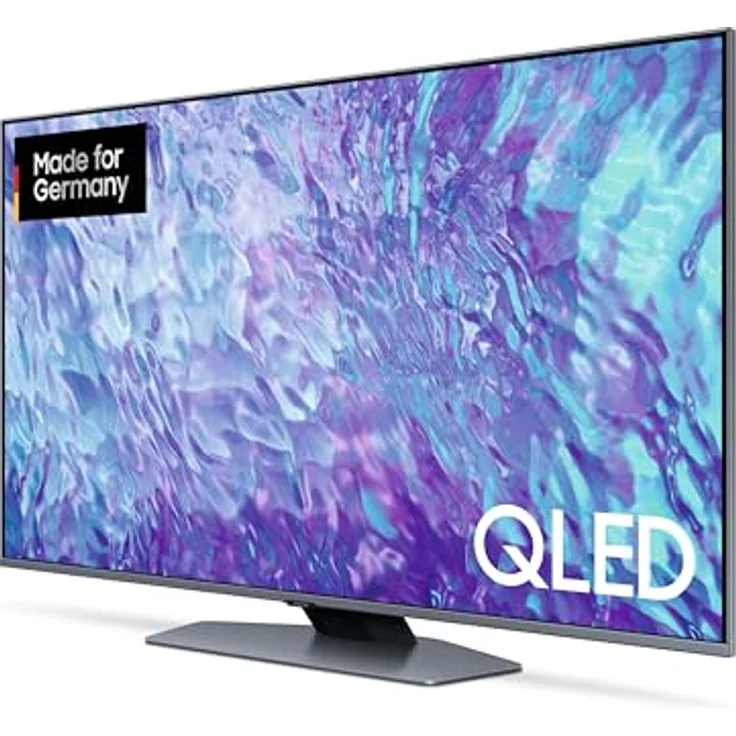 Samsung QLED 4K Q80C 65 Zoll Fernseher (GQ65Q80CATXZG, Deutsches Modell), Smart-TV, Direct Full Array, Neural Quantum Prozessor 4K, Real Depth Enhancer [2023] – Bild 2