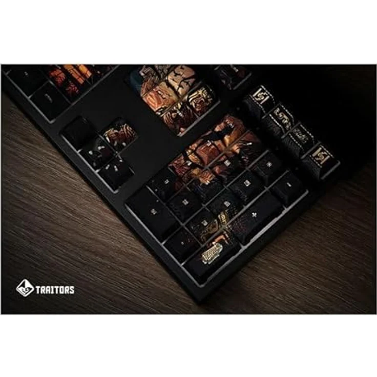 Traitors EL DORADO Keycap Set (US) - 109 PBT-Kunststoff Tastenkappen, nicht lichtdurchlässig – Bild 9