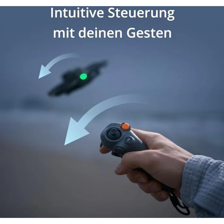 DJI Avata 2 (nur Drohne), FPV-Drohne mit 4K-Kamera, immersiver Flug, mit Propellerschutz, einfache Flips/Rollen, superweites 155° Sichtfeld, kompatibel mit RC Motion 3, POV Content Kamera-Drohne – Bild 4