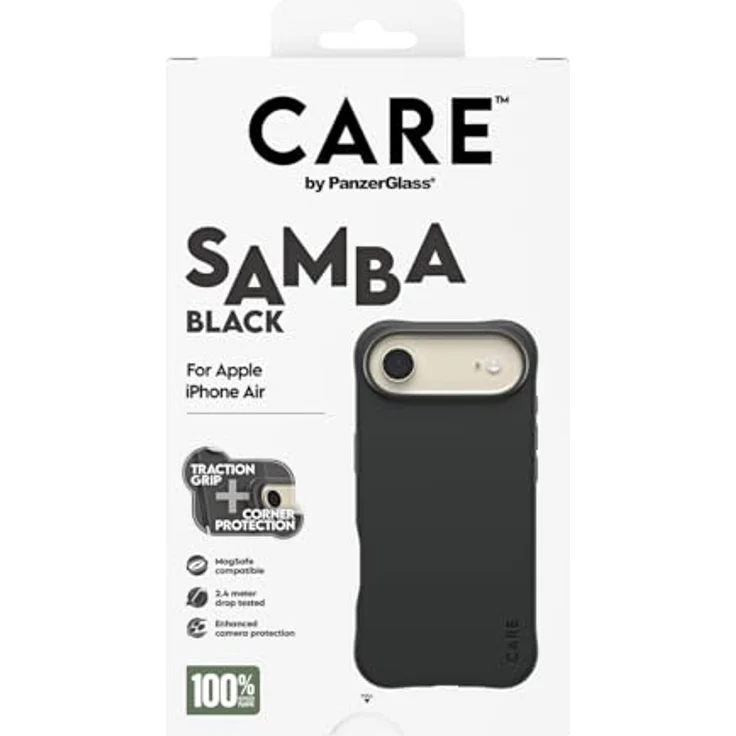 CARE by PanzerGlass Samba MagSafe Case für Apple iPhone Air, stoßfeste Schutzhülle aus 100% recyceltem TPU, nahtlose MagSafe-Kompatibilität – Bild 3