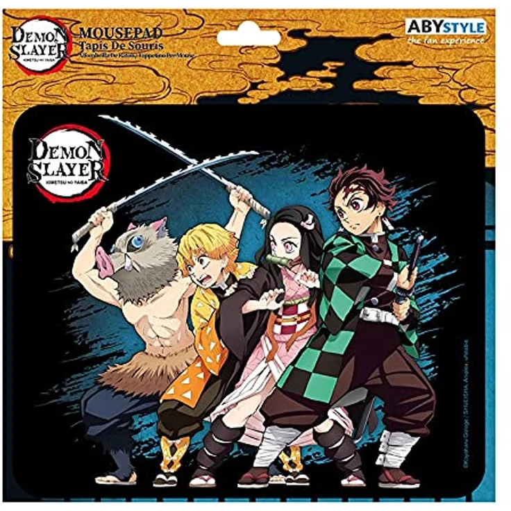 ABYSTYLE - Demon Slayer – weiches Mauspad – Gruppe – Bild 2