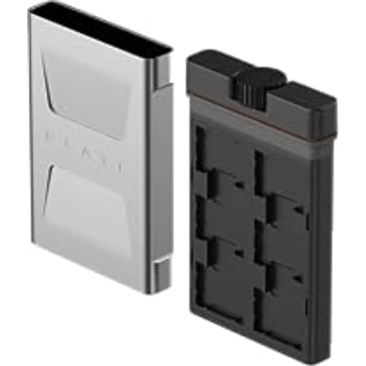 PolarPro - Schieferfarbenes Kartenetui - CFexpress A - Edition II - Mountain - wetterfest/stoßfest/bruchsicher - austauschbare Karteneinschübe - austauschbare Karteneinschübe - Adventure Tested – Bild 3