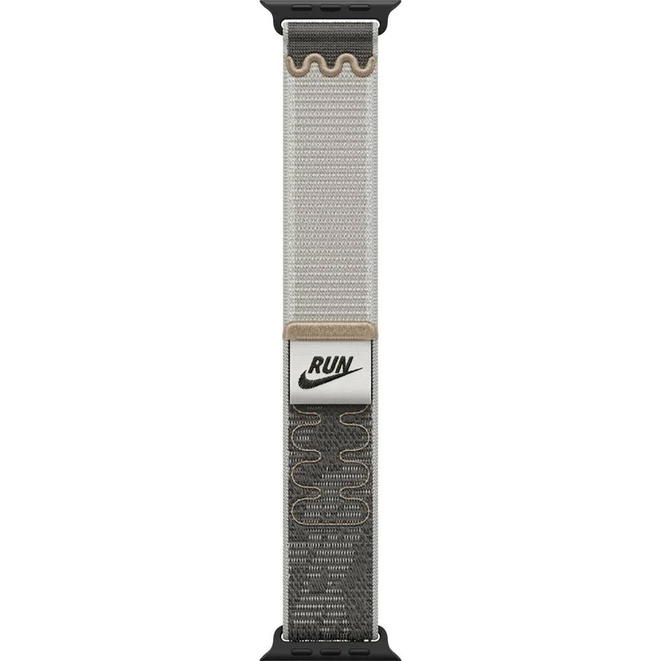 Apple Watch Nike Sport Loop 40mm, atmungsaktives und leichtes Armband in Pavement Grey für Handgelenke von 130–190 mm