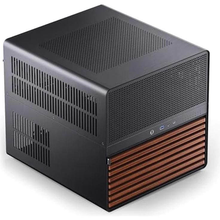Jonsbo N5 NAS-Gehäuse, E-ATX - schwarz, für bis zu zwölf 3,5-Zoll-HDDs und vier 2,5-Zoll-SSDs – Bild 1