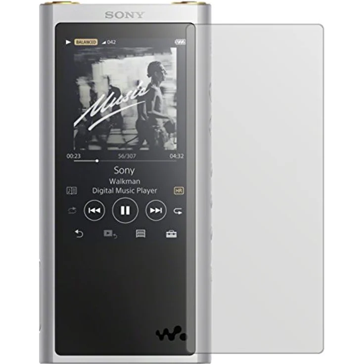 Sony NW-ZX300 (MP3-Player) Schutzfolie - 2x dipos Displayschutzfolie Folie matt – Bild 2
