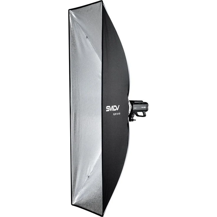 SMDV Speedbox Flip 35x150, Softbox + Reflektor (exclusief Speedring) für Fotostudio-Equipment