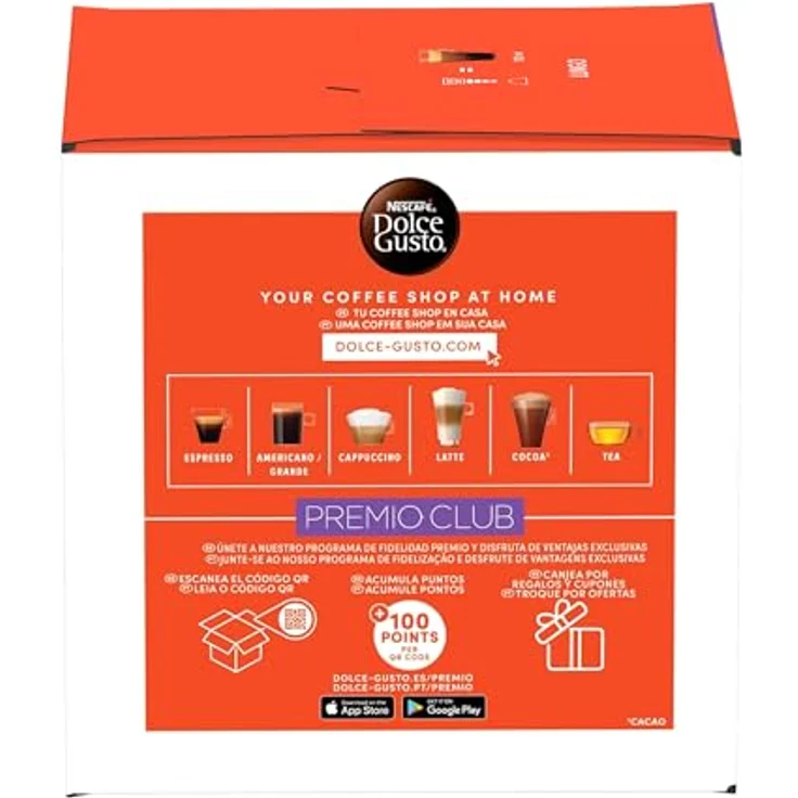 Nescafé Dolce Gusto Caffè Lungo, Kaffee Kapseln, 16 Portionen, 1er Pack, 112g – Bild 4