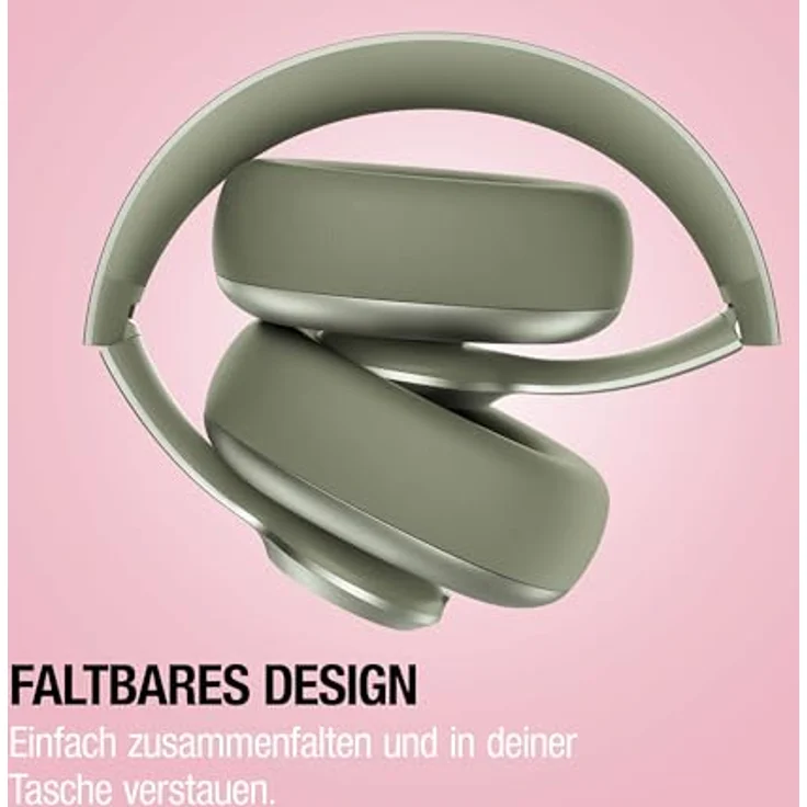 Fresh'N Rebel Clam Ace 2, Kabellose Kopfhörer mit 100 Stunden Wiedergabezeit, Pastel Pink – Bild 8