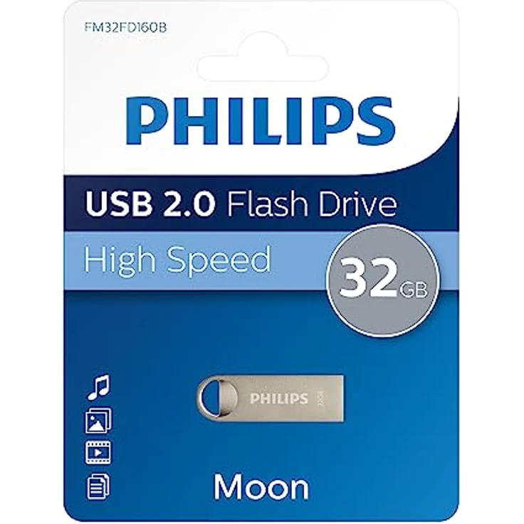 Philips USB 2.0 32GB Moon Edition – Bild 3