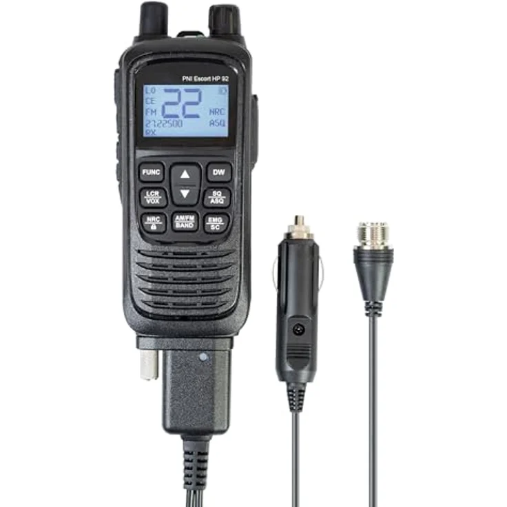 PNI PNI-HP92 Walkie-Talkie Handfunkgerät mit Multistandard-CB-Sender, NRC-Rauschunterdrückung und programmierbarem Funktionsumfang – Bild 2