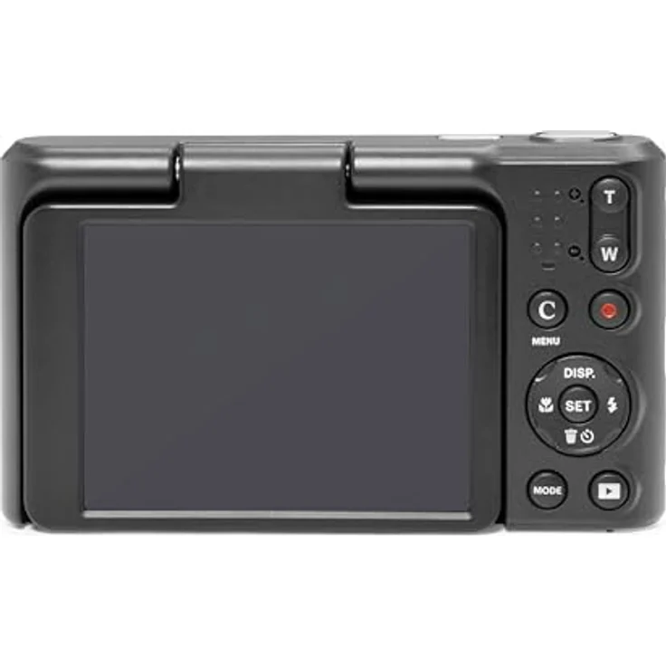 KODAK Pixpro C1, Digitalkamera mit 13 MP BSI CMOS, 4-fachem Zoom und 2,8 Zoll LCD-Display, LED-Blitz, integrierter Akku – Schwarz – Bild 3