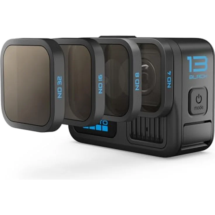 GoPro ND-Filter 4er-Pack (HERO13 Black) – Offizielles GoPro-Zubehör, mit ND4-, ND8-, ND16- und ND32-Filtern und Filter-Schutz-Case – Bild 5