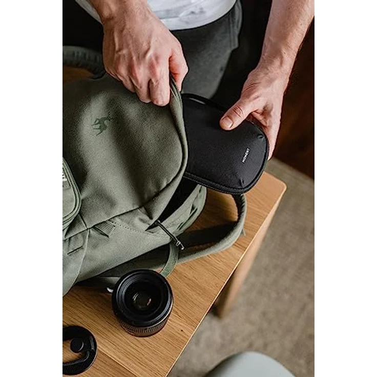 MOMENT Everything Lens Filter Soft Case, kompakter Schutz für bis zu 6 Filter, wasserdichtes Design aus 210D Cordura Nylon – Bild 5