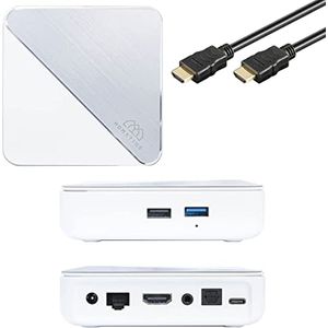 Bild für Homatics Box R 4K Plus Android 11 TV Mediaplayer (32GB Flash, Google, Netflix 4K Dolby Vision & Atmos, Disney+, Prime Video, 4K UHD, AV1, 1Gbit, DTS, HDR10+, WiFi 6, Bluetooth 5.0, Weiß)