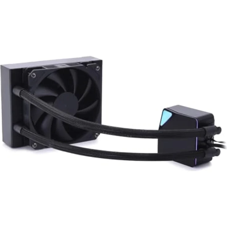 Alphacool Core Ocean T38 AIO 120mm Wasserkühler - schwarz, PWM-gesteuerte Pumpe, 200-1700 RPM – Bild 1