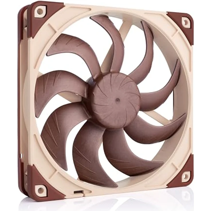 Noctua NF-A14x25 G2 PWM, leiser 140mm PC-Lüfter in Premium-Qualität, 4-Pin (Braun) – Bild 1