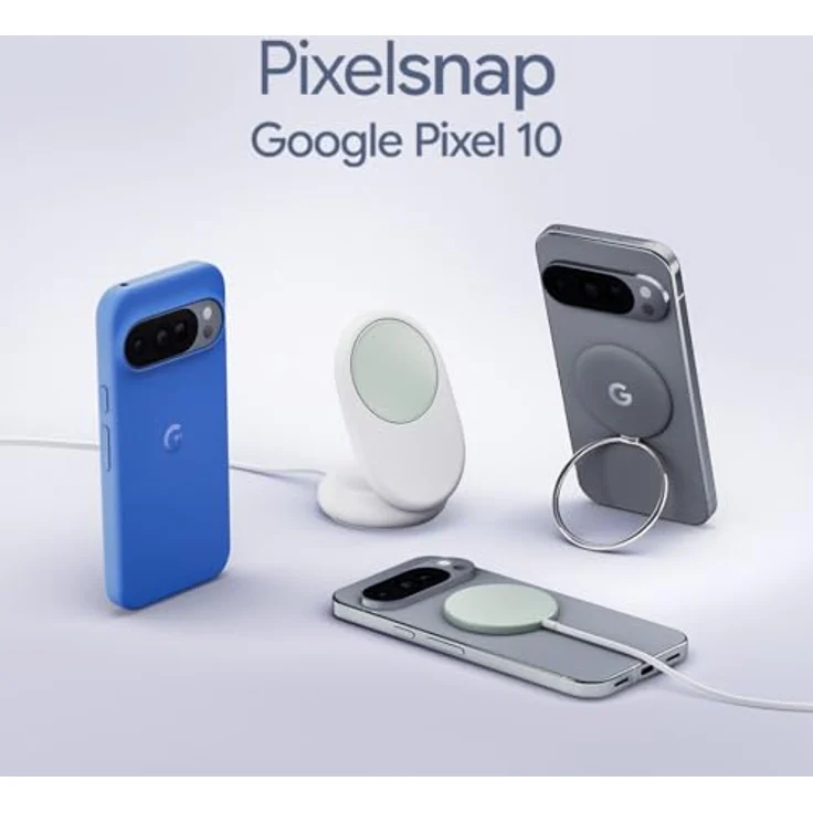 Google Pixel Case mit Pixelsnap, Smartphone Hülle für Google Pixel 10 und 10 Pro, Grau, kompatibel mit kabellosen Ladegeräten und Zubehör – Bild 10