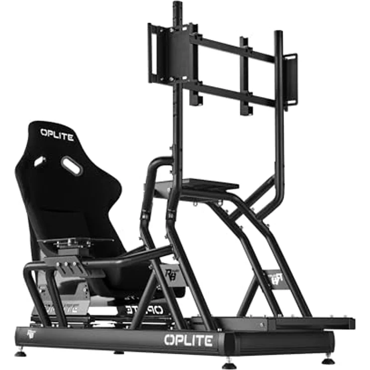 OPLITE R8 Single Monitor Mount Black, robuste Monitorhalterung mit 6-stufiger Höhenverstellung für R8 Fury bis 57 Zoll, max. 30 kg – Bild 3
