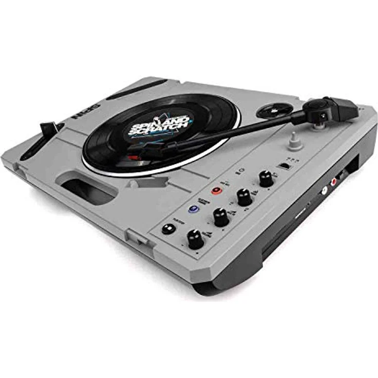 Reloop SPIN - Portabler Plattenspieler für Vinyl-Liebhaber & Scratch-Künstler, Überragend für mobiles Scratching und Cutting, Bluetooth Audio Streaming – Bild 3