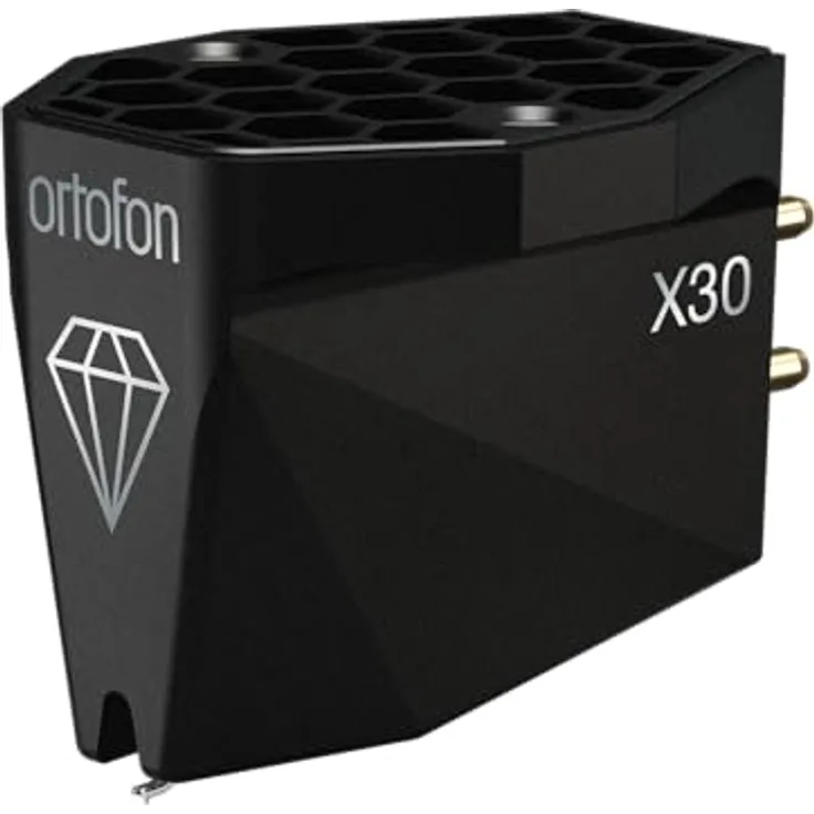 Ortofon MC X30, Moving-Coil Tonabnehmer System mit Nude Fine-Line Abtastdiamant, schwarz