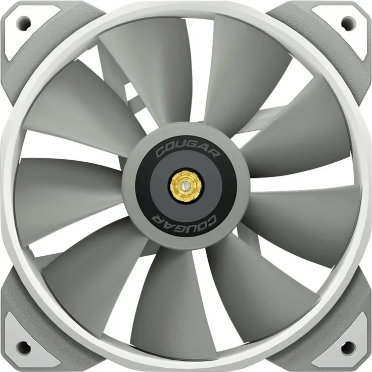 Cougar MHP 120, Gehäuselüfter-Kit mit 3x 120 mm Ventilatoren, Weiss, metallverstärkt für erhöhte Kühlleistung
