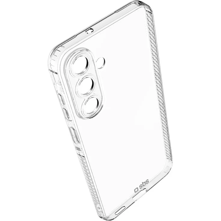 sbs mobile TEEX2SAS25FE Extreme X2 Cover für Samsung Galaxy S25 FE, transparent, leicht und widerstandsfähig