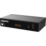 Humax Digital Eco II HD+ Satelliten-Receiver, DVB-S2 (HDTV, USB, geringer Stromverbrauch, HDMI und SCART) inkl. HD+ Karte für 6 Monate, schwarz