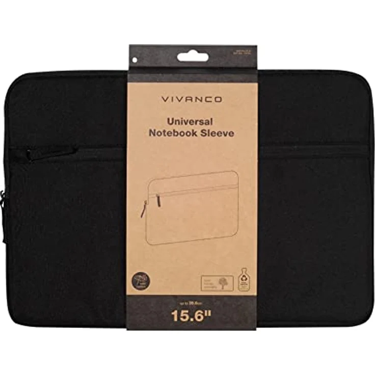 Vivanco Notebook Tasche Paul Passend für maximal: 39,6 cm (15,6) Schwarz – Bild 3