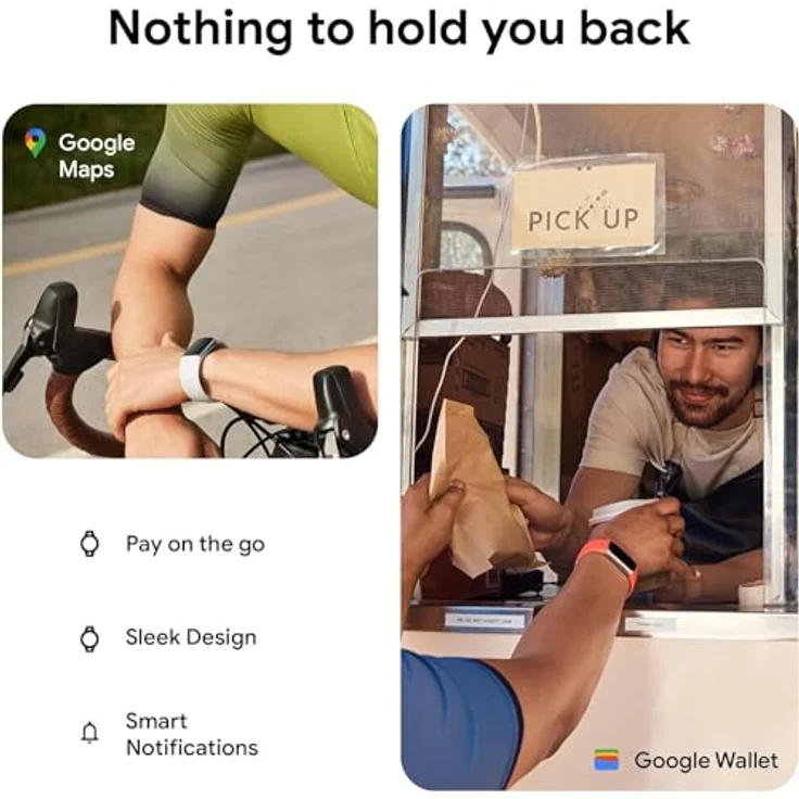 Fitbit Charge 6, Smartwatch mit Google-Apps, EKG-Funktion, Herzfrequenzüberwachung und 7 Tagen Akkulaufzeit, Schwarz – Bild 6