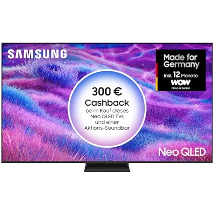 Samsung Neo QLED 4K QN80F, 75 Zoll Mini LED Fernseher mit NQ4 AI Gen2 Prozessor, Quantum Matrix Technologie, 4K Upscaling und Dolby Atmos – Bild 2